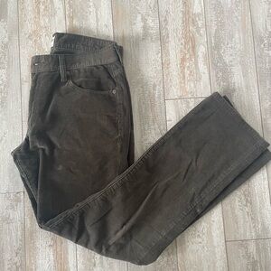 Old Navy Men's Olive Green Corduroy Pants